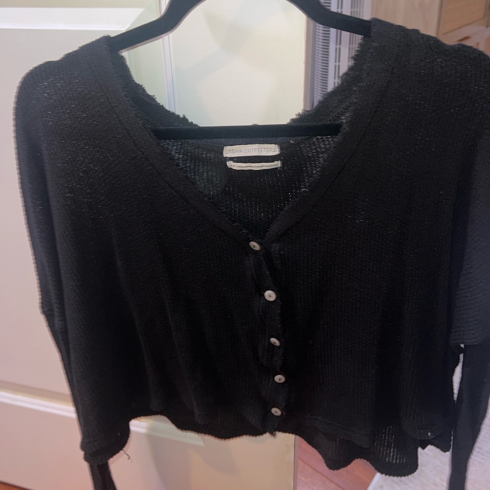 Urban Outfitters Black Women's Cardigan - Picture 4 of 6
